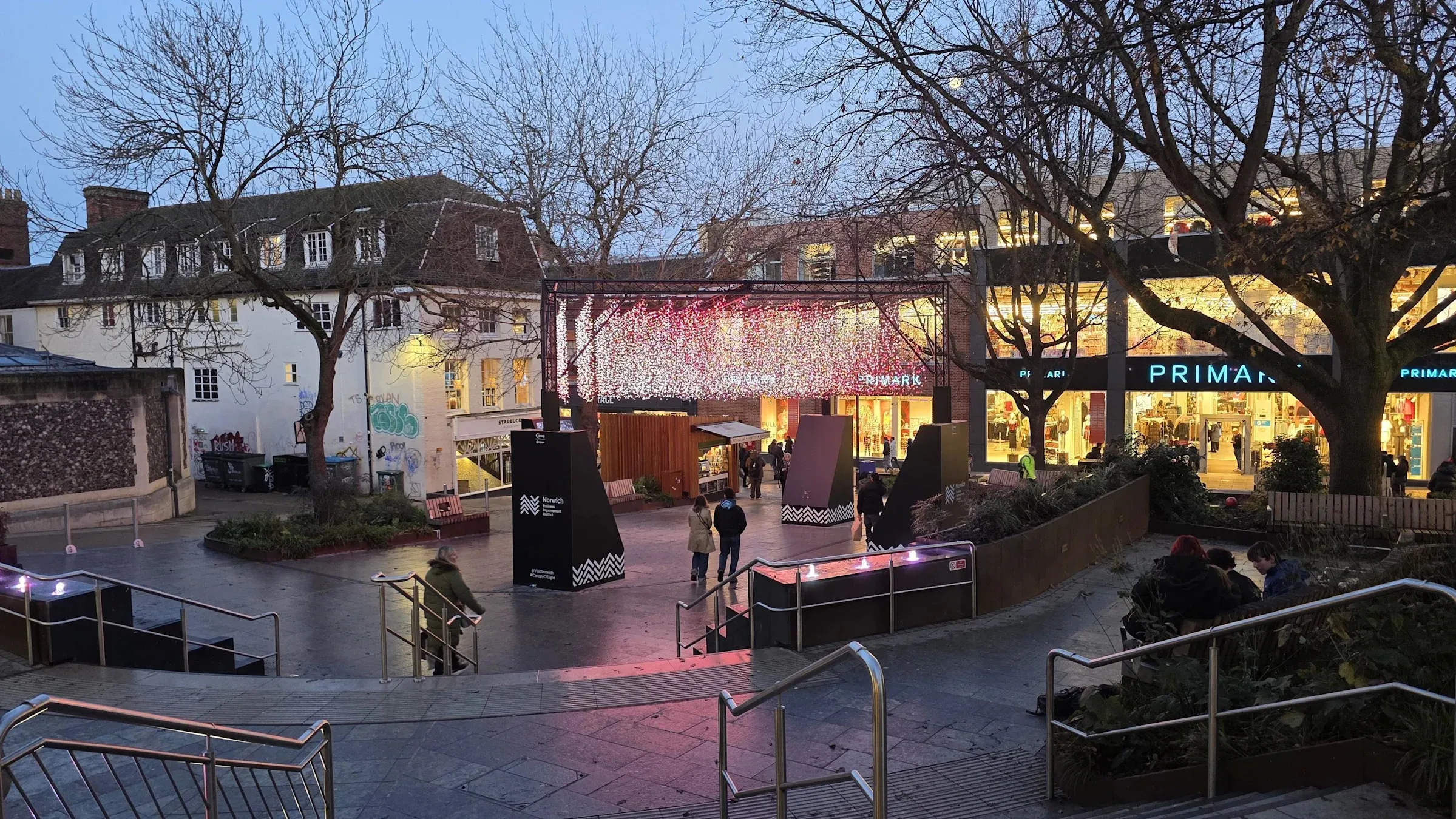 Parents warned about children gathering in the city.