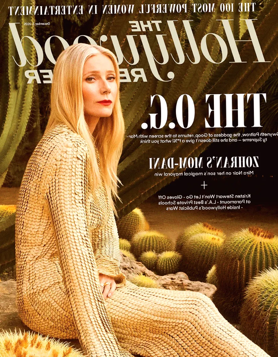 Gwyneth Paltrow Talks About Kissing Chalamet, Fighting Harvey, and Learning to "Not Care"