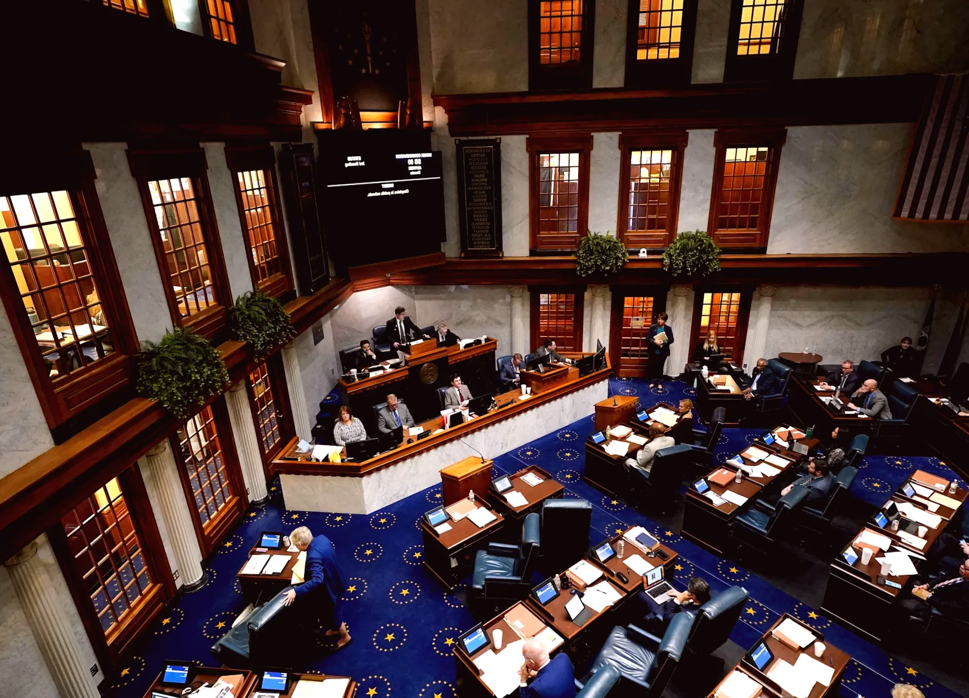 Indiana Senate Republicans prepare for high-stakes battle over Trump-supported map