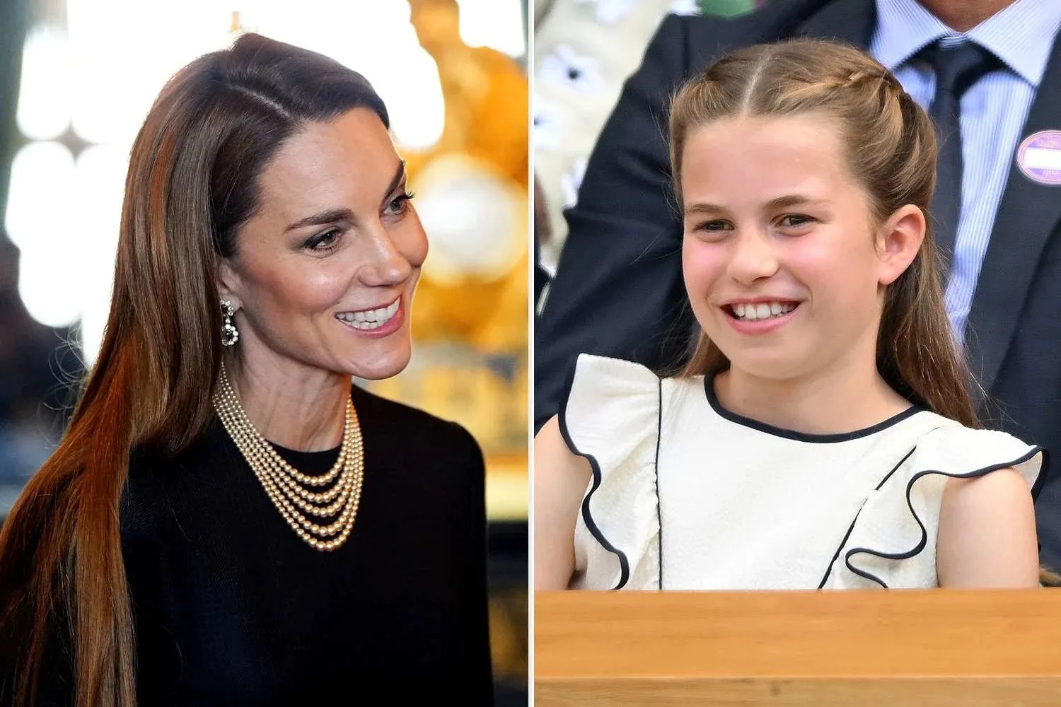 Kate Middleton's Straight Hair Resembles Her Daughter Princess Charlotte's During German State Visit