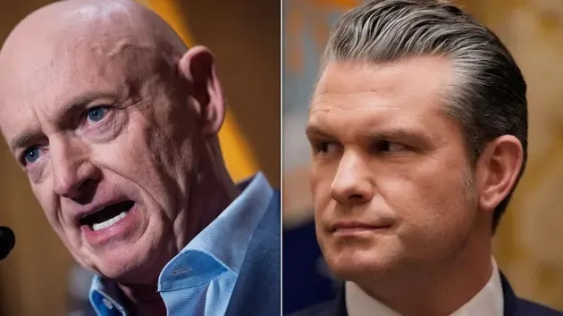 Senator Kelly denounces Pete Hegseth's 'ridiculous' move as revealing his true character