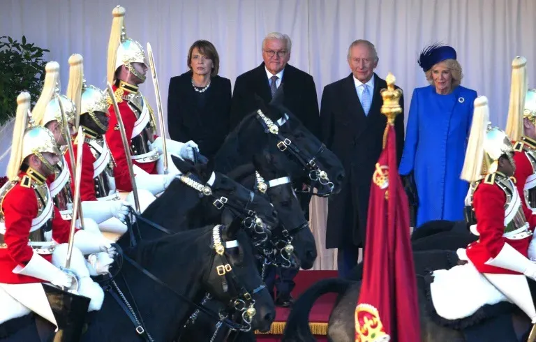 German president receives royal welcome during UK state visit
