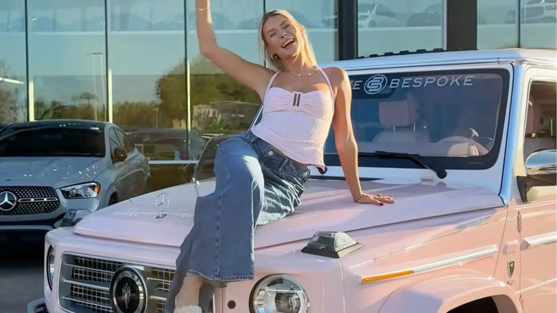 Influencer Buys Famous Pink G-Wagon Following Huge TikTok Hype and Celebrity Attention