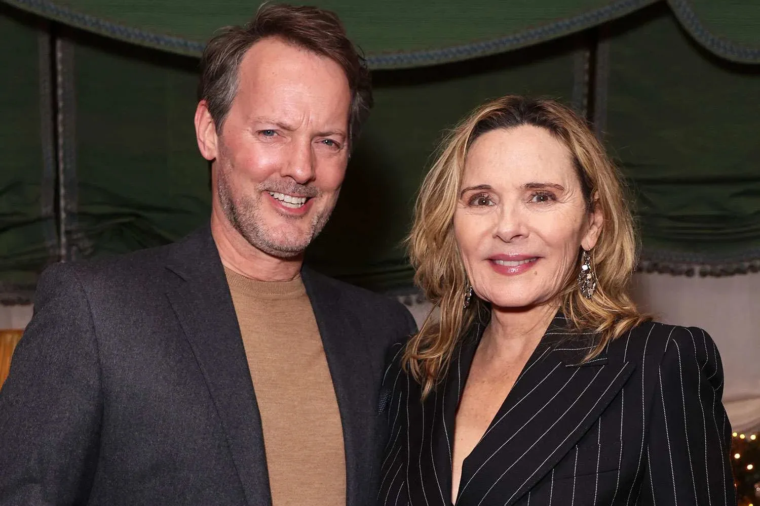 "Kim Cattrall from Sex and the City ties the knot with longtime partner Russell Thomas"