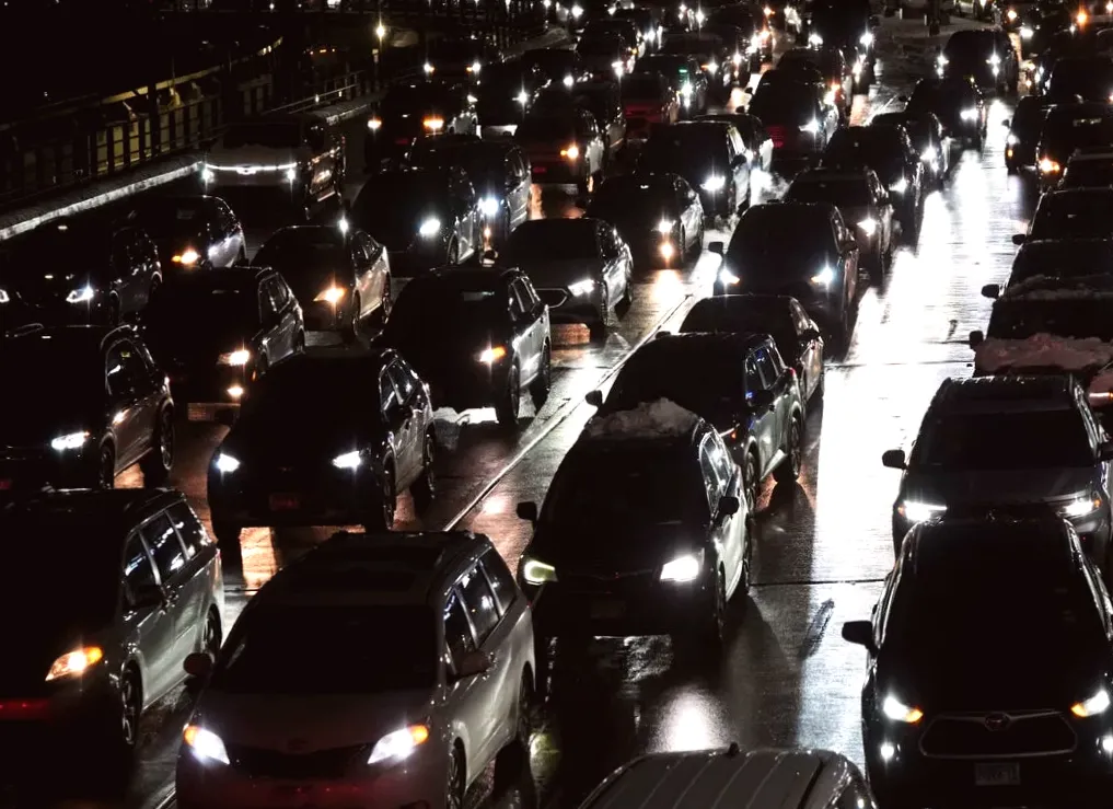 The city in the US with the worst traffic is not Los Angeles or New York City