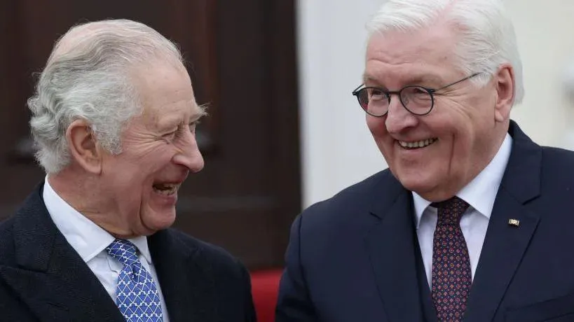 German President arrives in UK for first official visit in nearly three decades