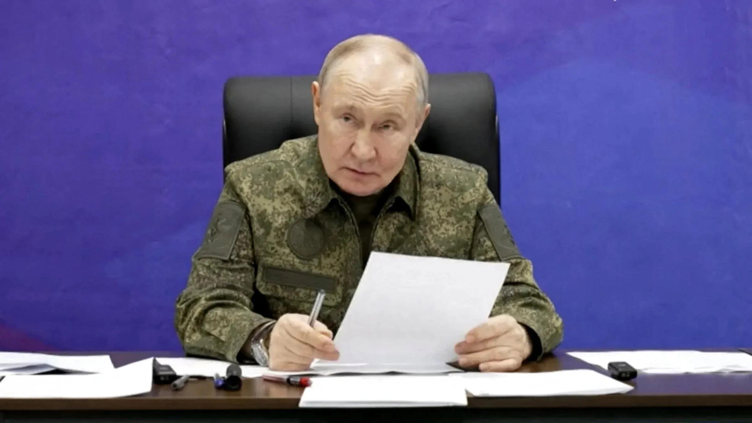 Putin claims Russia has seized control of 2 Ukrainian cities, Ukraine denies allegations.