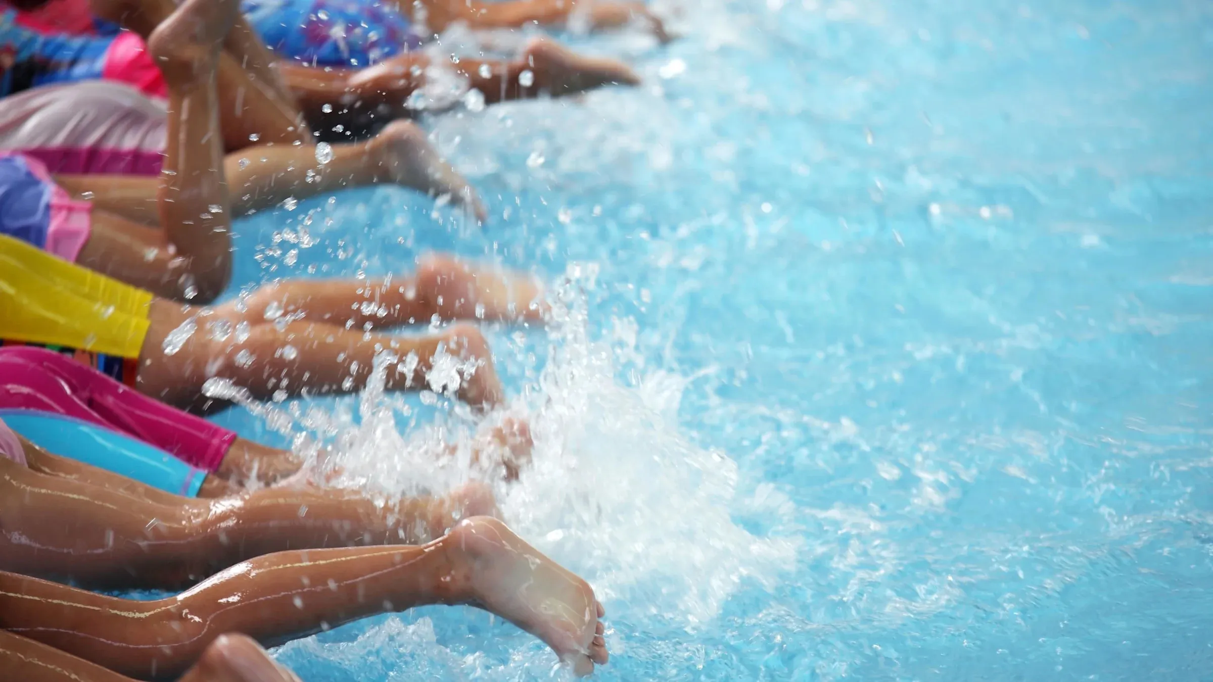 Schools opt for pop-up pools, reducing swim lessons by half