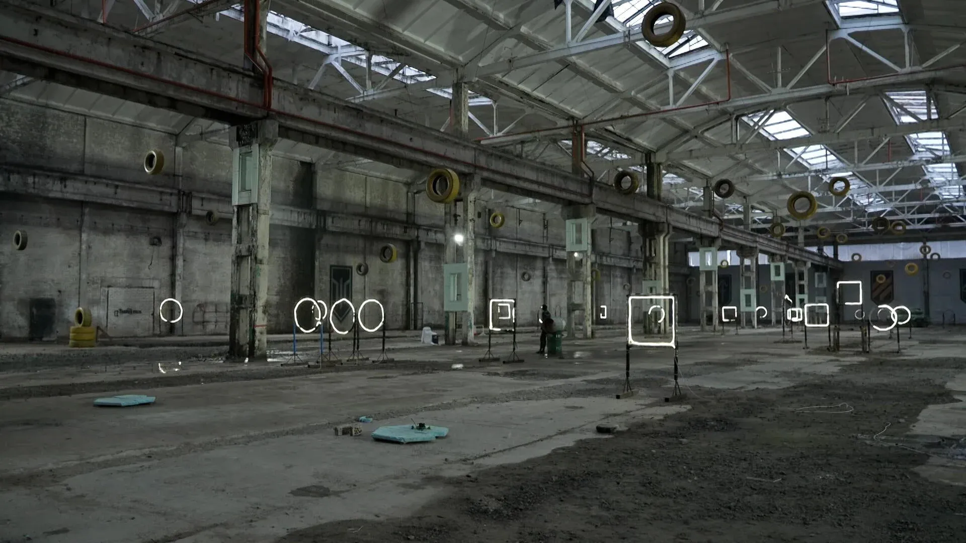 Exploring a Ukrainian center for training drone pilots