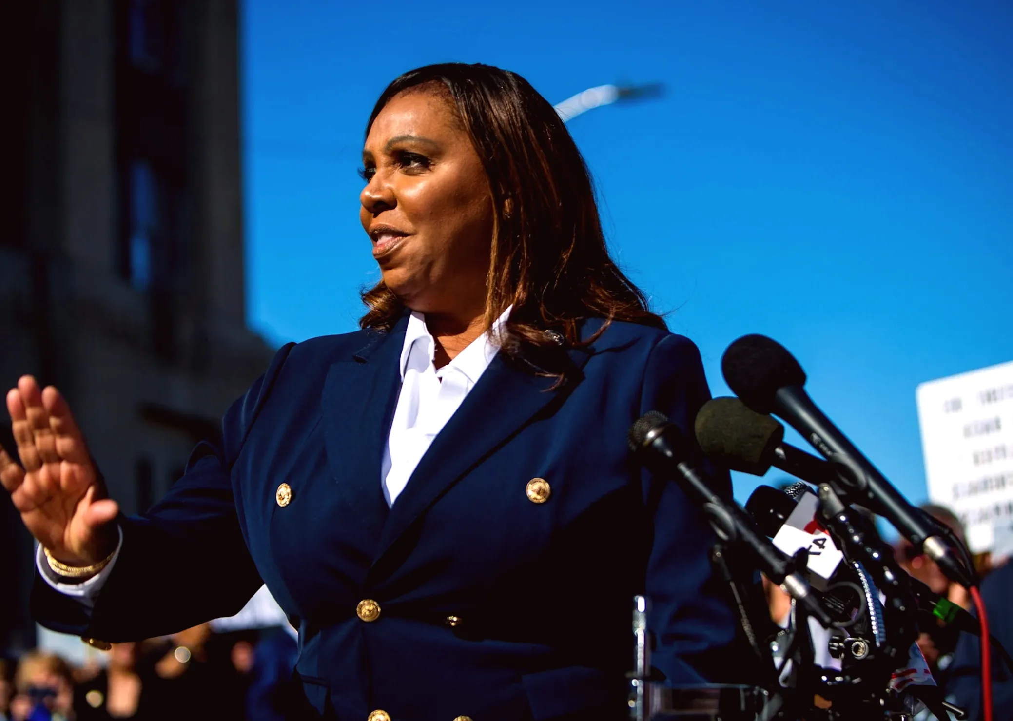 Letitia James contests subpoenas for Trump and NRA grand jury