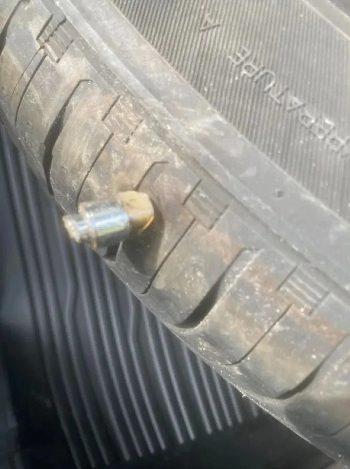 Driver shocked to find popular item that caused puncture in car tire: 'How did it get there?'