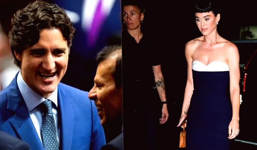 Justin Trudeau and Katy Perry Show PDA in Tokyo