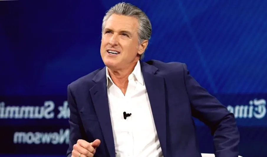 Gavin Newsom's Sitting Position Horrifies Internet: 'Difficult To Watch'