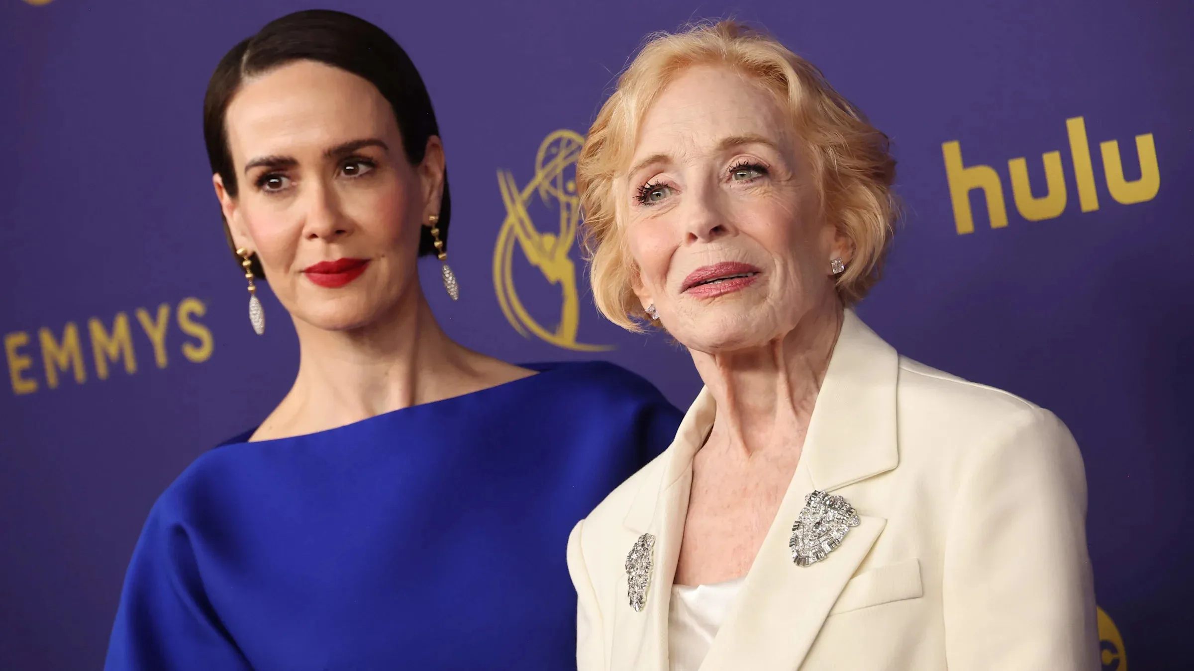 The most adorable moments of Sarah Paulson & Holland Taylor on the Walk of Fame that make sapphics yearn