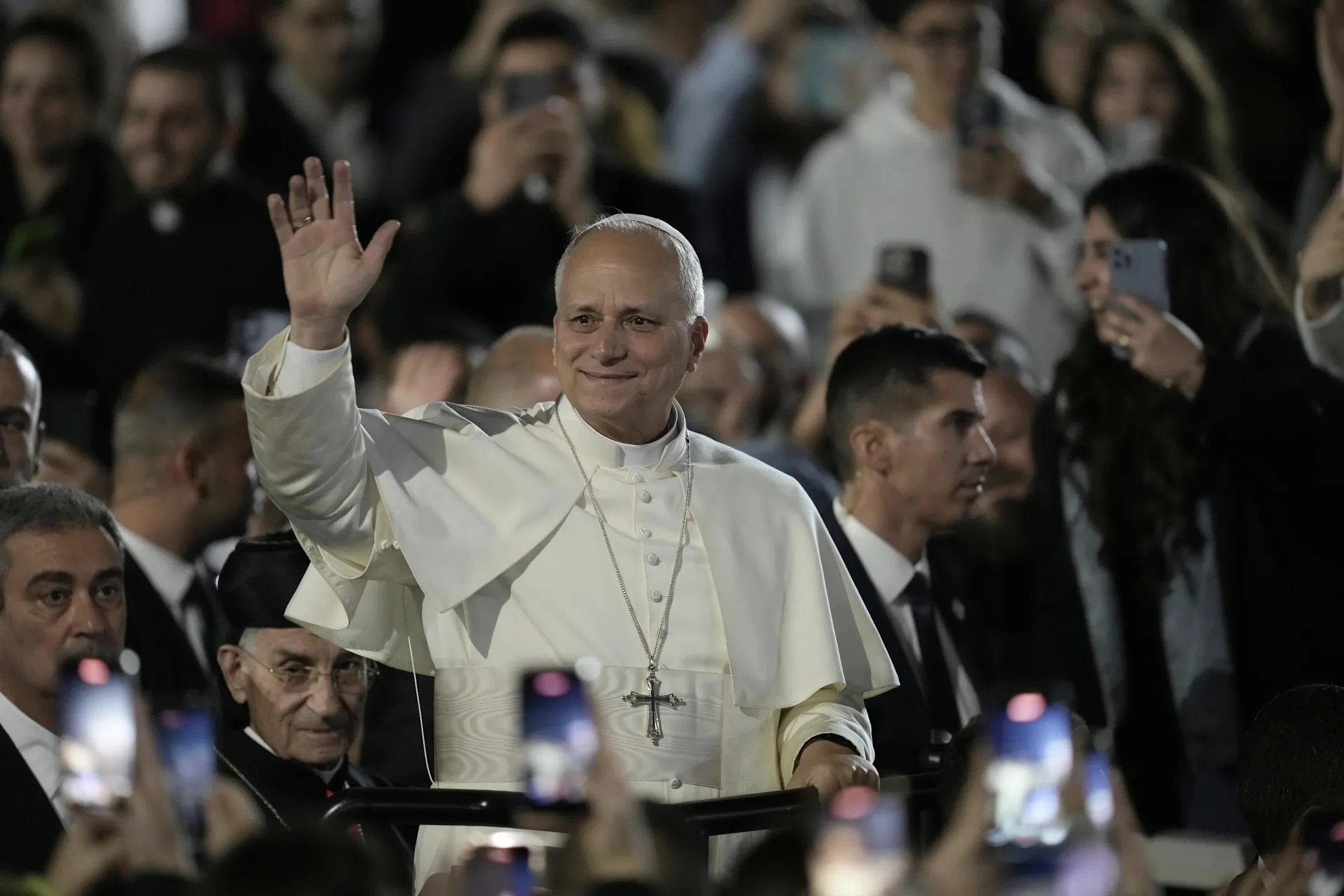 Pope Leo calls for unity during his second day in Lebanon