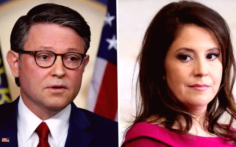 Republicans delay decision on Stefanik's legislation related to 2016 Russia investigation, causing further issues for Johnson