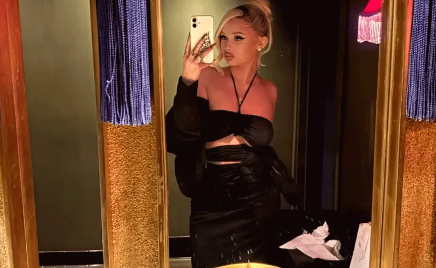 Alabama Barker stands out in Shein Haul Video with Micro Shorts