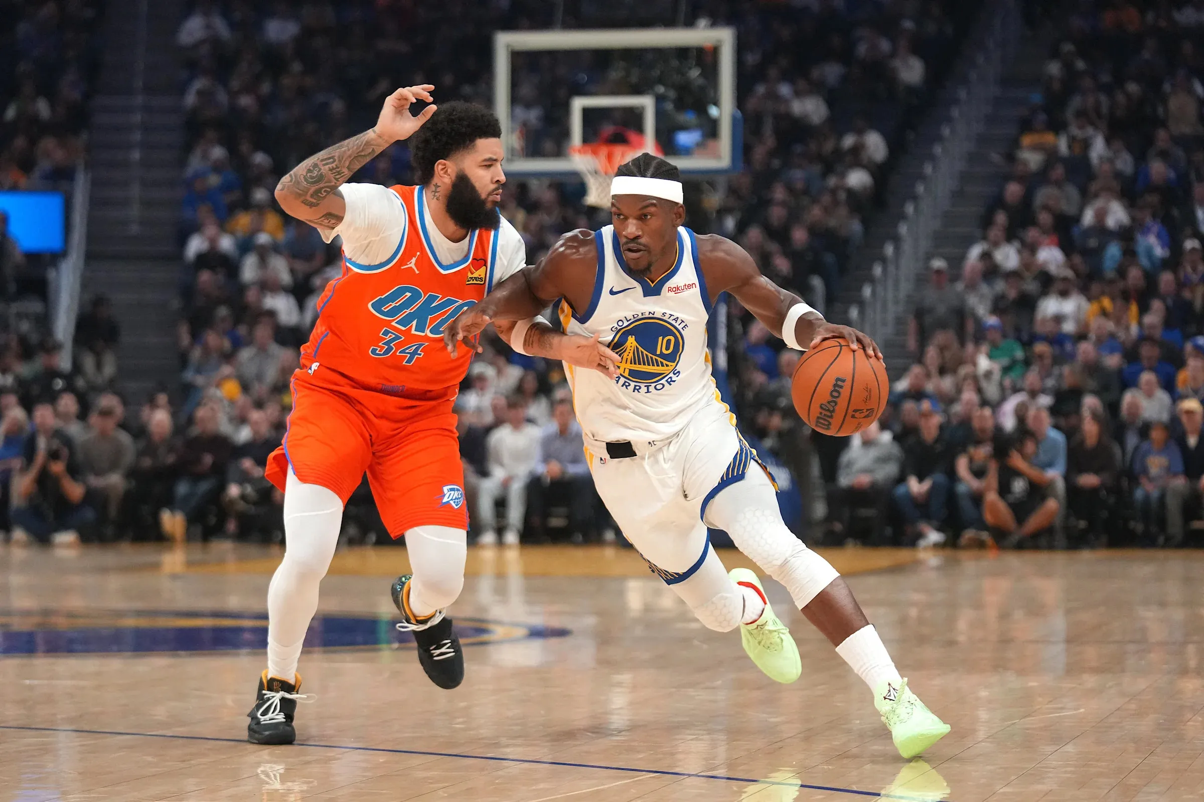Warriors unable to complete comeback against Thunder following Jimmy Butler's exit due to knee injury
