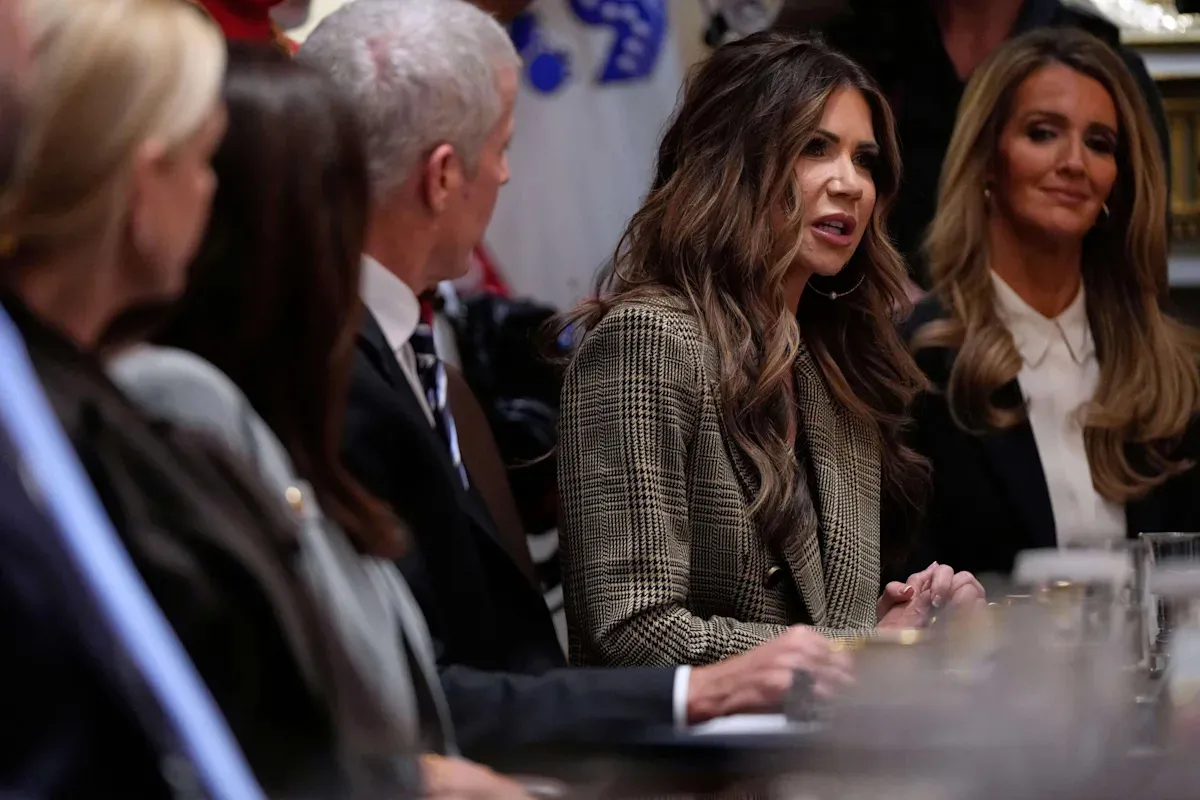 Kristi Noem Ridiculed for Crediting Trump with Preventing Hurricanes: 'Not a Cabinet, It's a Cult'