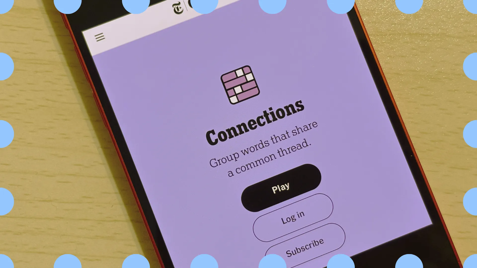 NYT Connections hints for today: Clues and answers for Monday, Dec. 1 (#904)