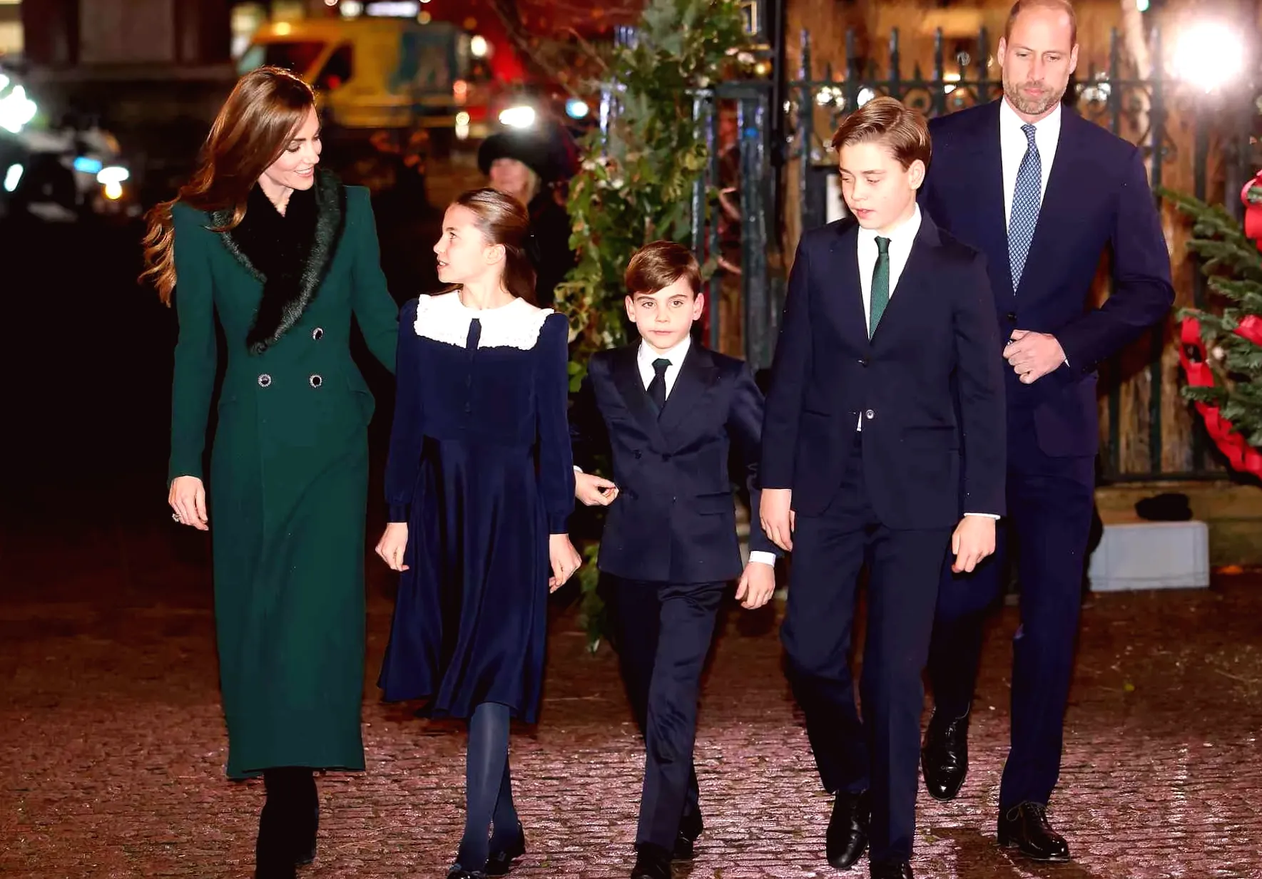 King Charles Absent from Kate Middleton's Christmas Carol Service, Despite Royal Crowd
