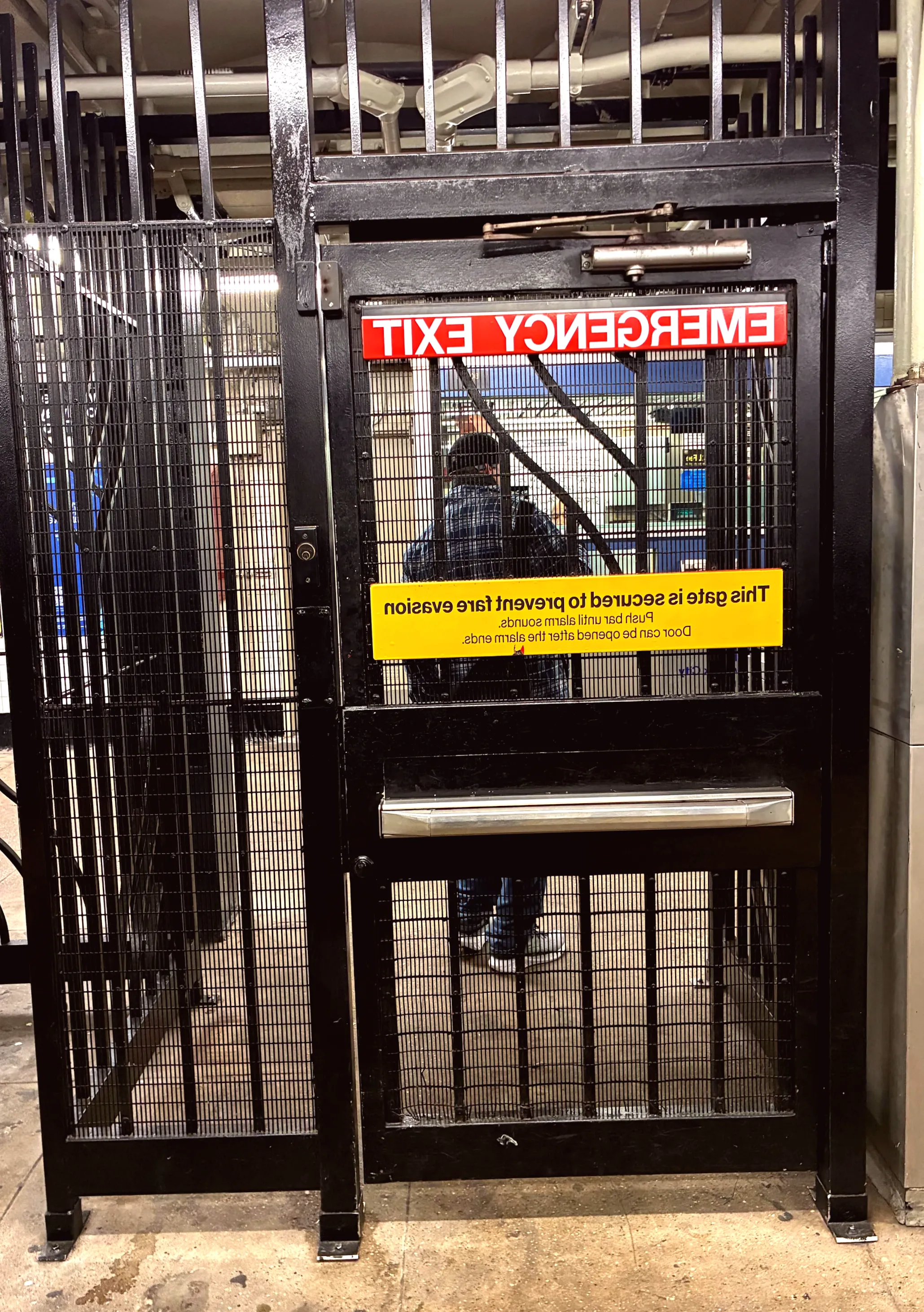 Require the emergency exit? Expect a 15-second delay in NYC.