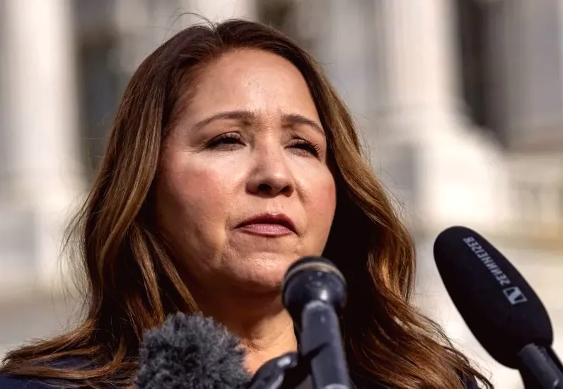 Rep. Adelita Grijalva alleges that ICE agents pushed and pepper-sprayed her