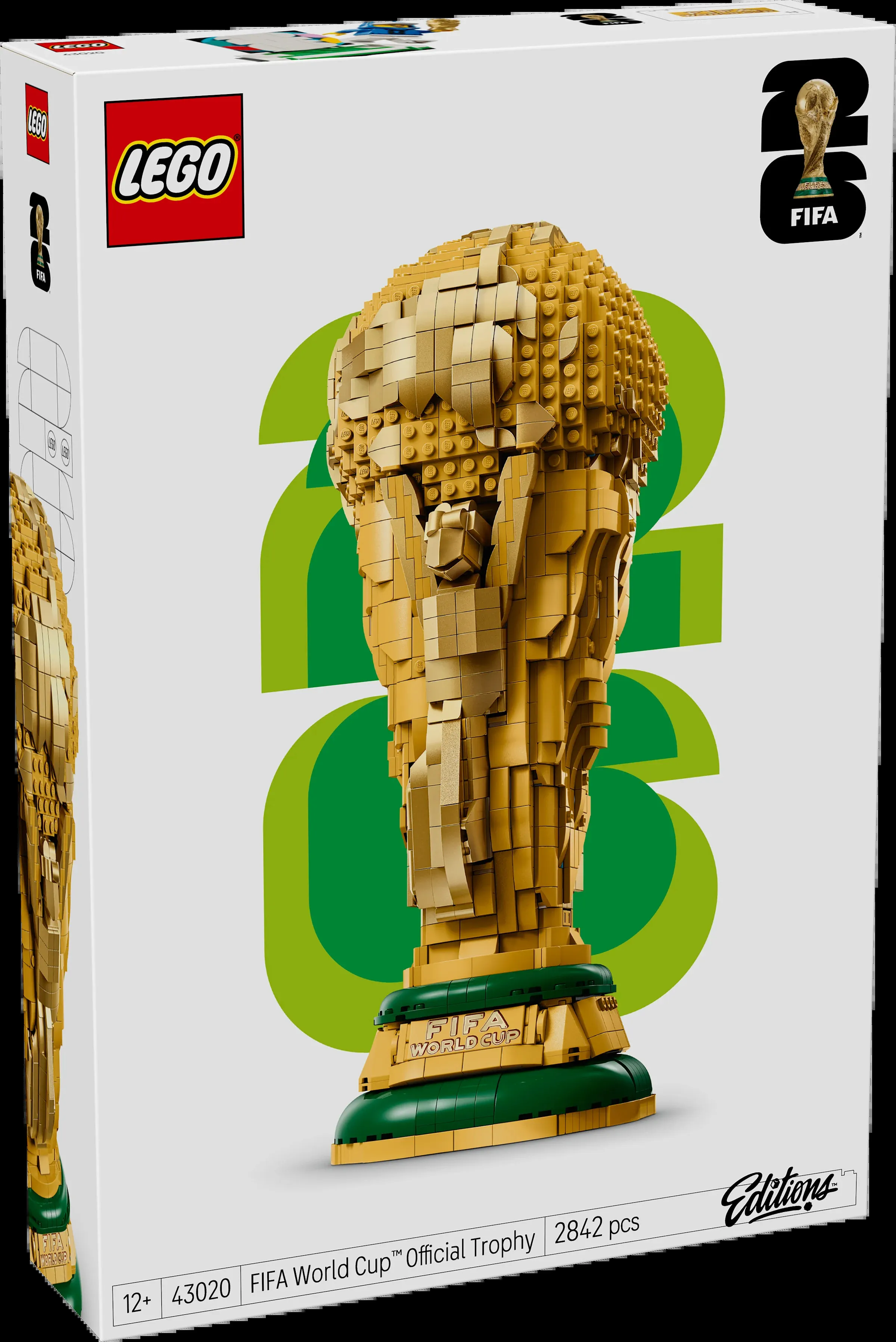 Lego and FIFA collaborate to launch replica of World Cup trophy. Check out the pictures.