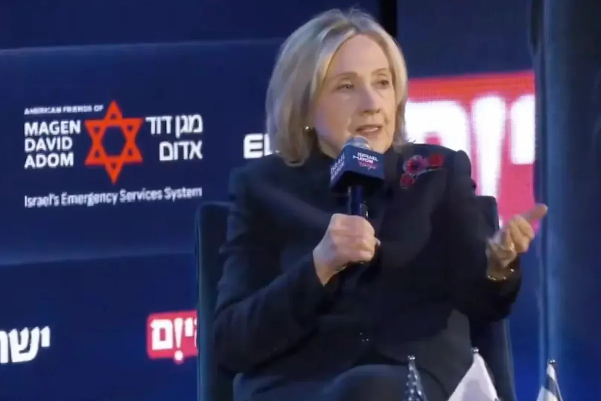 Hillary Clinton alleges that TikTok misinformation is shaping young people's opinions on the Israel-Palestine conflict