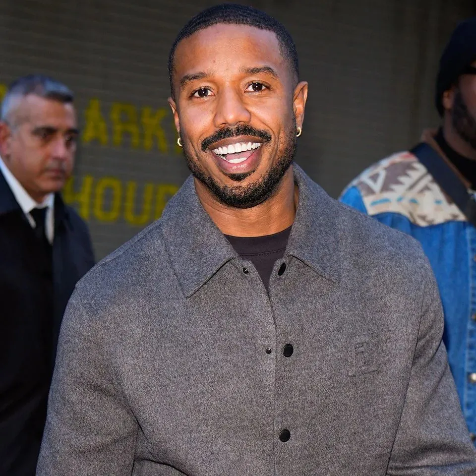 Michael B. Jordan flaunts his dazzling smile in New York, alongside Adam Sandler, Colman Domingo, and more