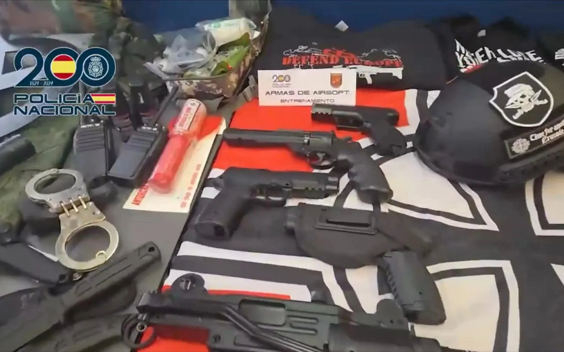 Three suspected members of neo-Nazi terror group arrested by Spanish police