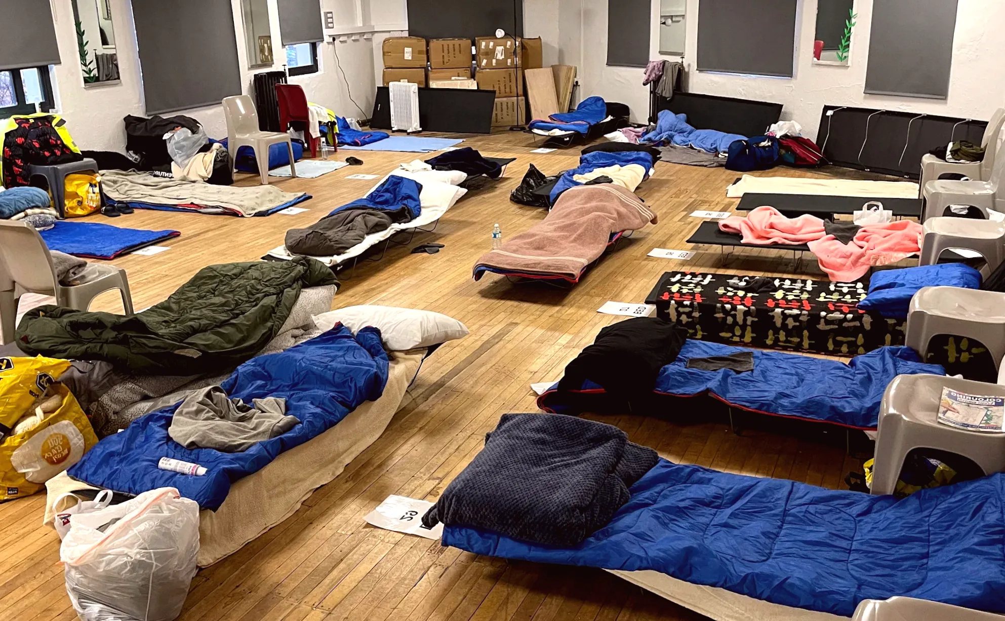 Homeless individuals who are employed utilize Nottingham winter shelter