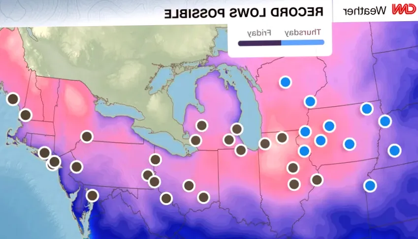 Get ready for record-breaking Arctic blast this week, if you think it's cold now