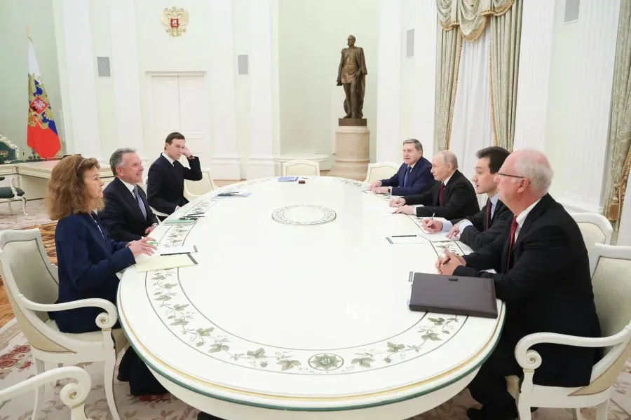 Putin holds over 4-hour meeting with Witkoff and Kushner.