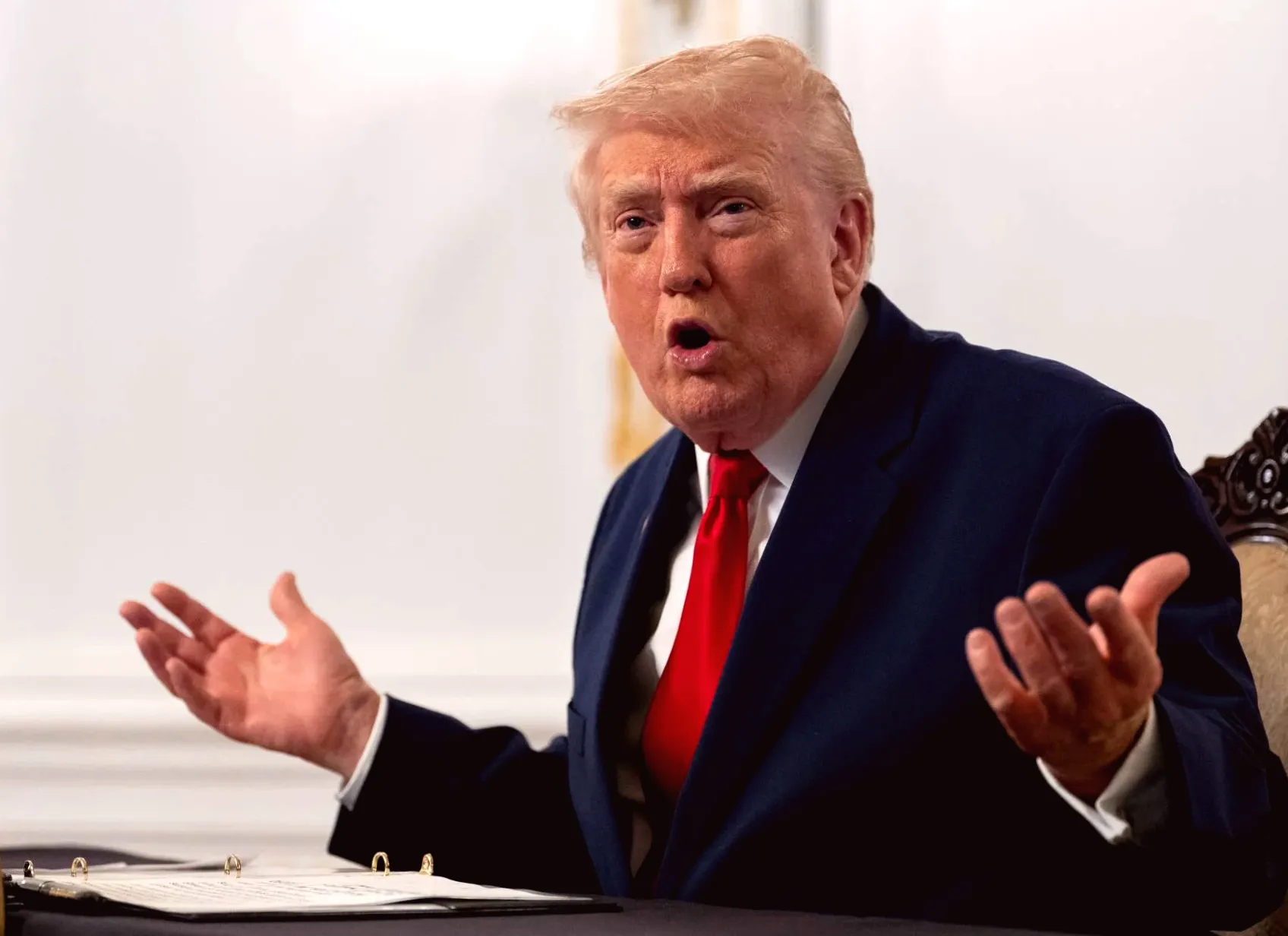 Trump's 160 posts on Truth Social ignite debate on US president's endurance