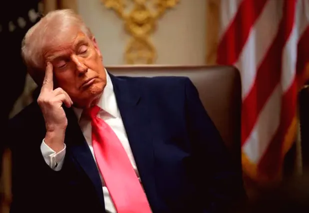 Gavin Newsom's Funny Reaction to Photos of Sleepy Trump