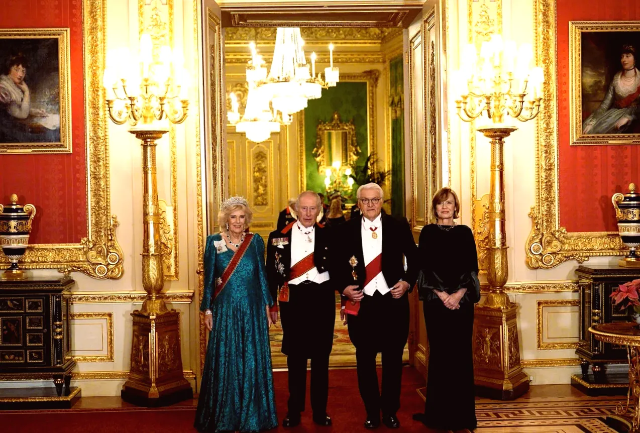 The Royal Family's Best Photos from the German State Banquet at Windsor Castle