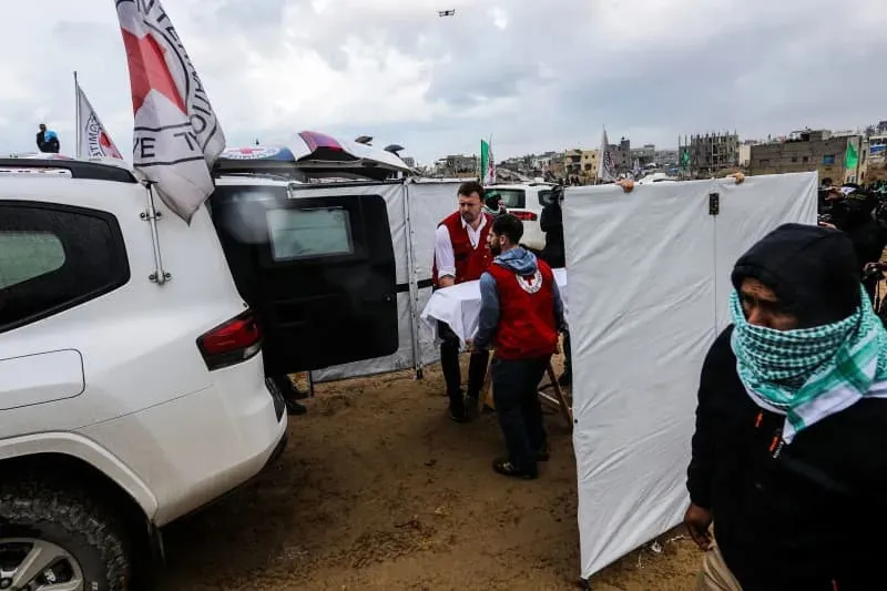 Thai hostage identified as body handed over by Hamas