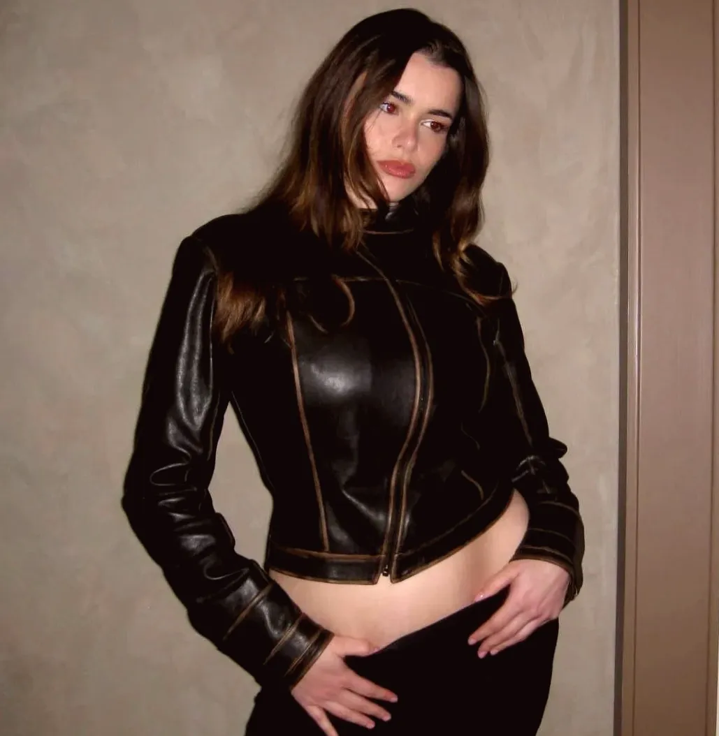 Ex-'Euphoria' Star Barbie Ferreira Embraces Biker Babe Vibe in Tight Leather Outfit