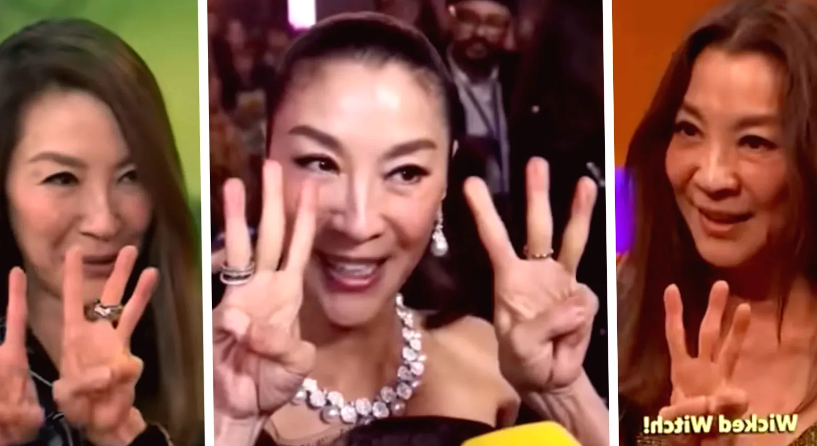 Michelle Yeoh's explanation of "MM to WW" in "Wicked For Good" is the most wholesome meme.