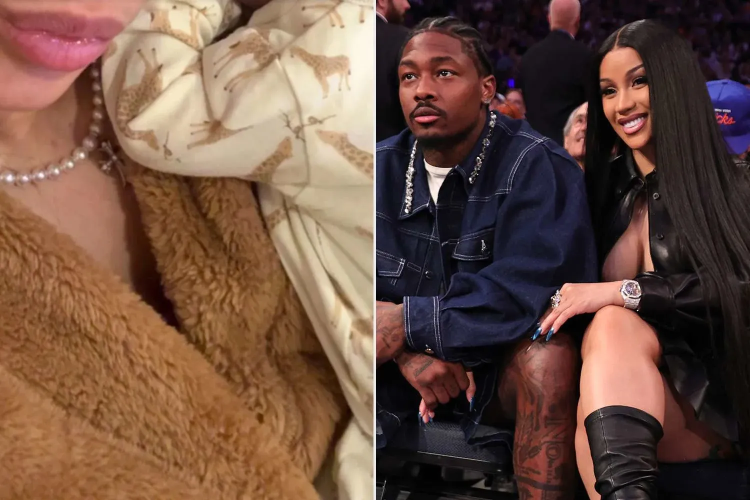 Cardi B refers to her and Stefon Diggs' son as her 'Cuddle Buddy' in a new photo shared of her baby boy