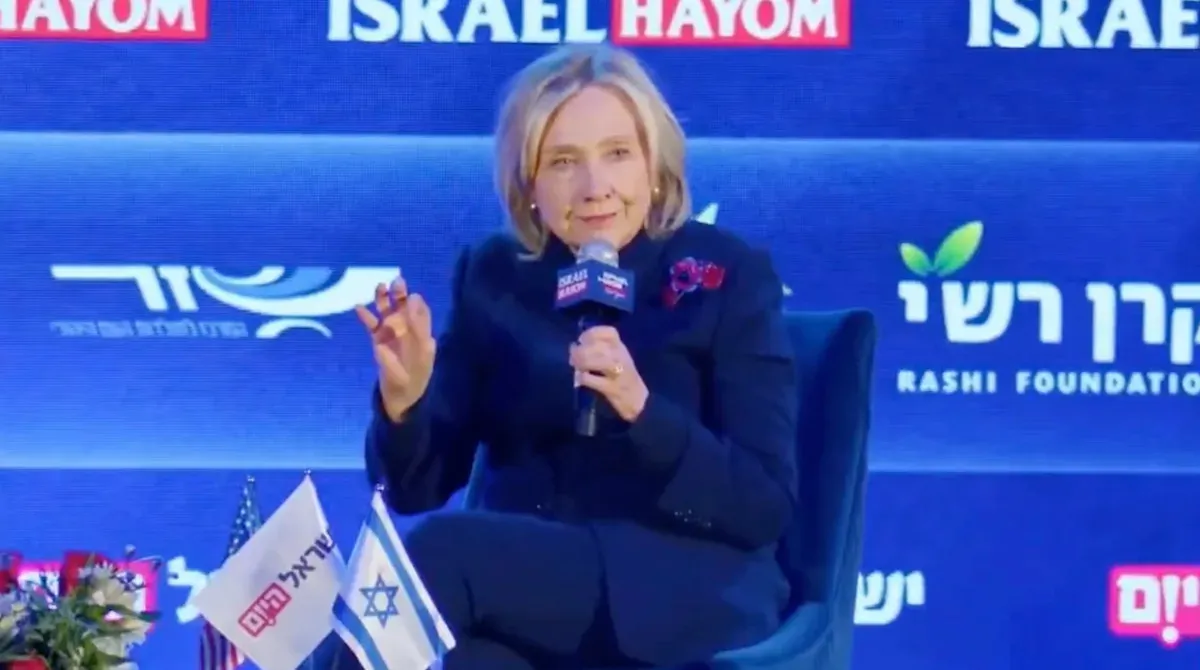 Hillary Clinton Claims Young Americans Support Palestine Due to Misinformation from Gaza Videos
