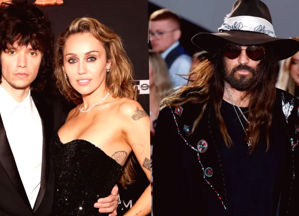 Billy Ray Cyrus responds to daughter Miley's engagement to Maxx Morando.