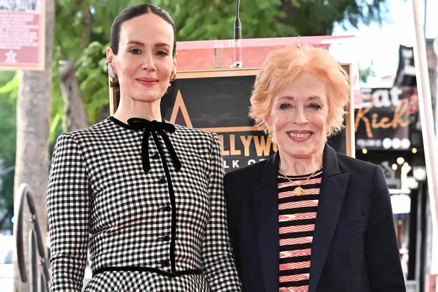 Holland Taylor Praises Sarah Paulson as 'Loyal' Partner at Walk of Fame Event, Playfully Calls Her 'Dangerous Like a Squirrel'