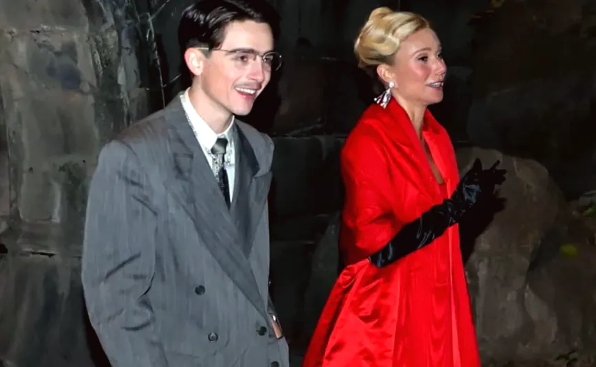 How Gwyneth Paltrow’s Children Responded to Timothee Chalamet Kiss