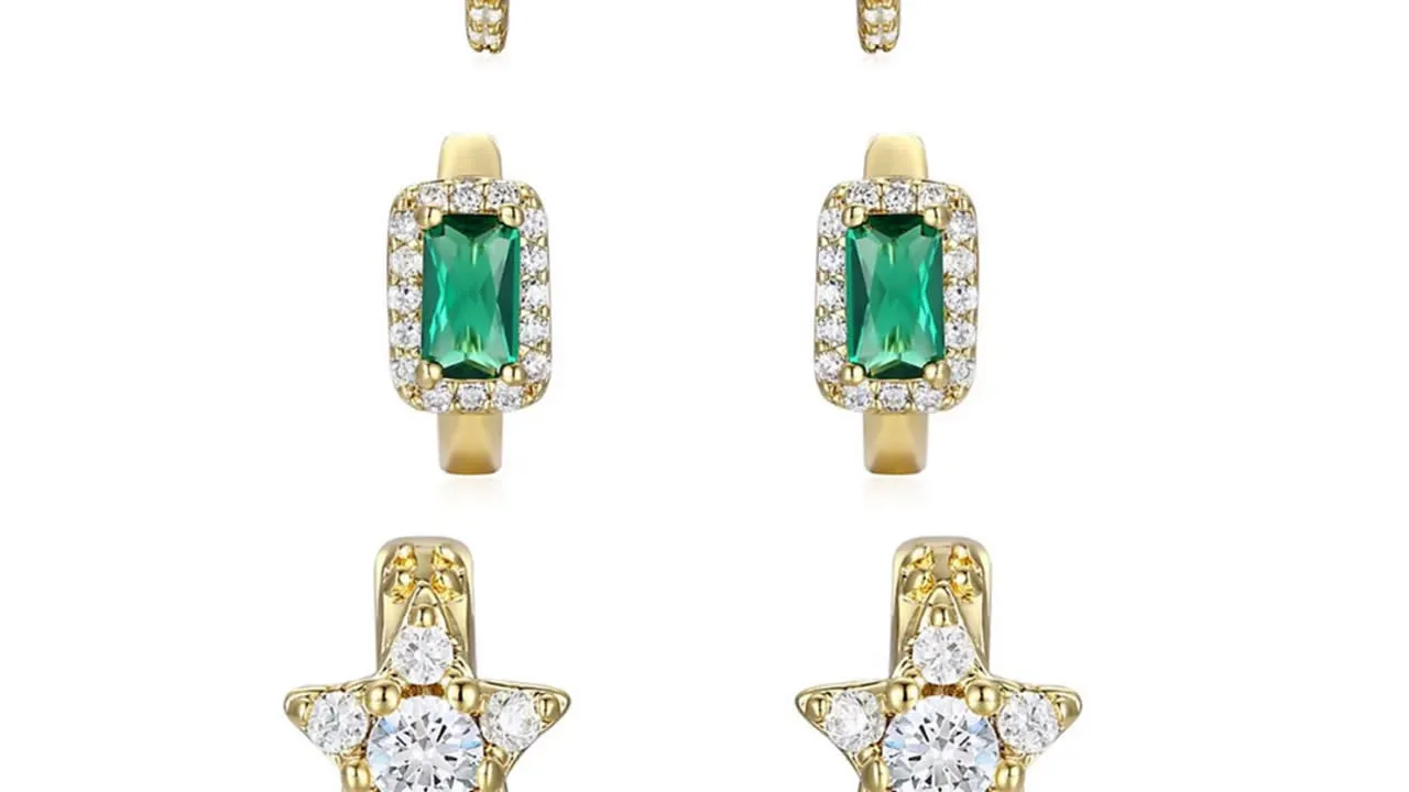 Macy's offers a 3-Piece Hoop Earring Set on Sale for $23, Perfect for Gifting and Sparkling