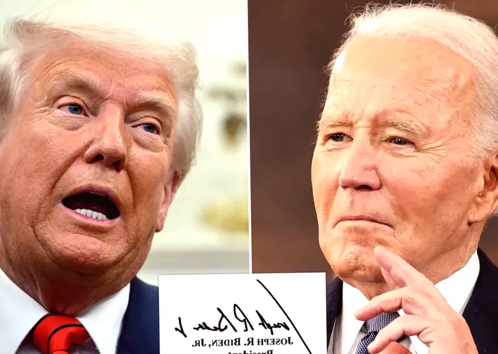Can Trump's Typing Skills Override the 'Autopen'? President Invalidates Biden's Orders and Pardons Without Handwritten Signature
