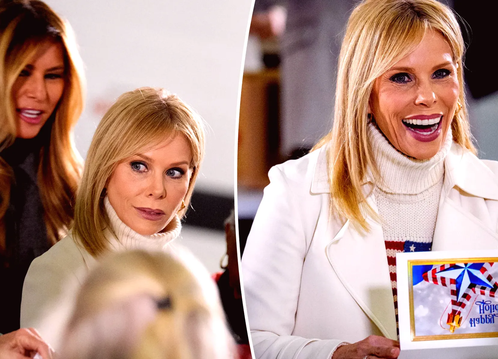 Cheryl Hines teams up with Melania Trump and Usha Vance as Hollywood shuns her for supporting 'MAGA'