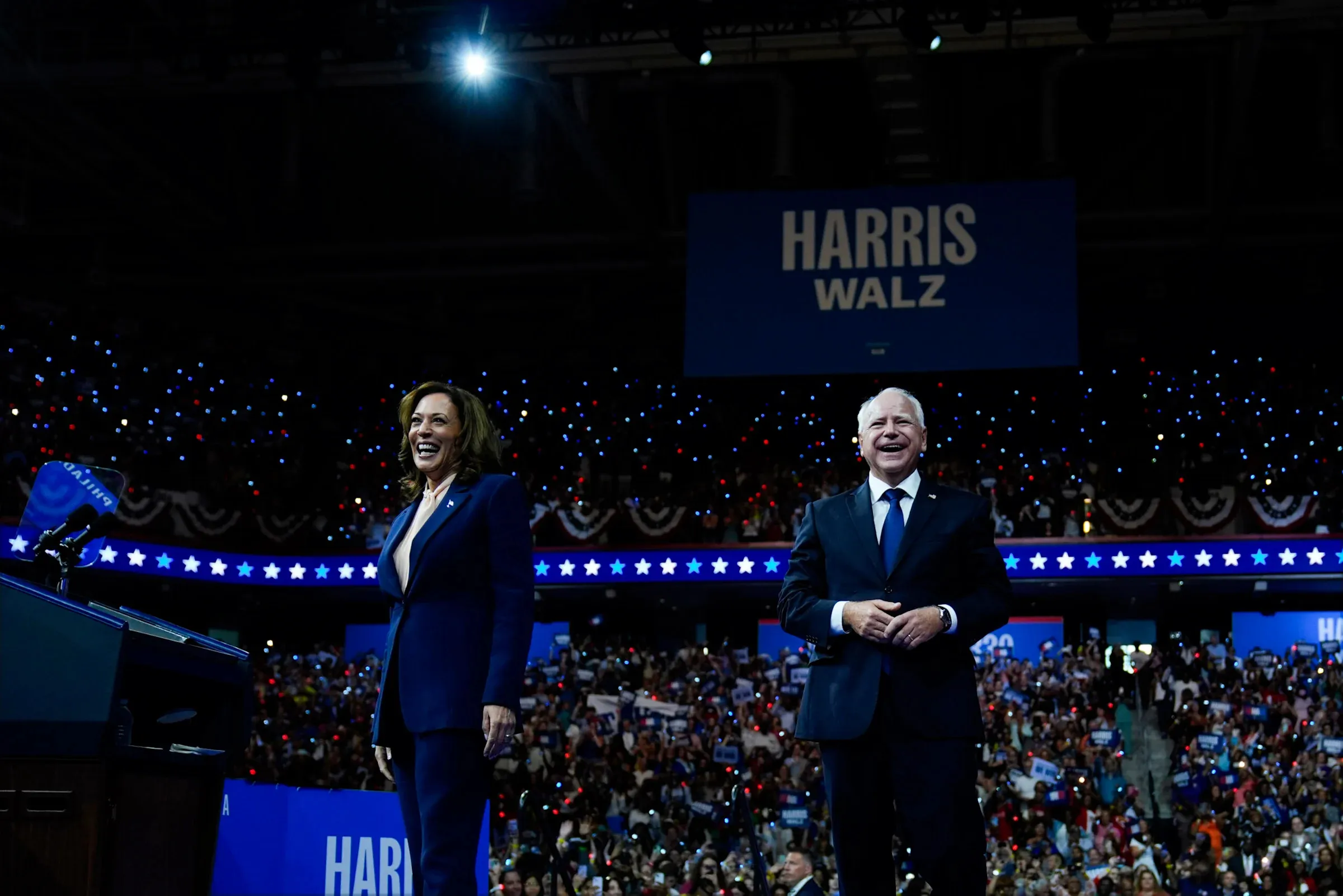 Kamala Harris and Tim Walz Reunite as Mike Lindell Attempts to Unseat Governor: ‘We Need Your Help’