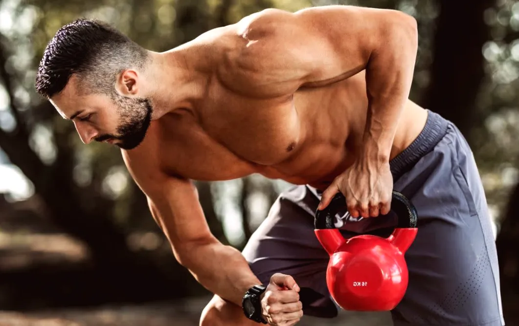 Of course, kettlebells can help you gain muscle - here's the initial 3-move routine I recommend